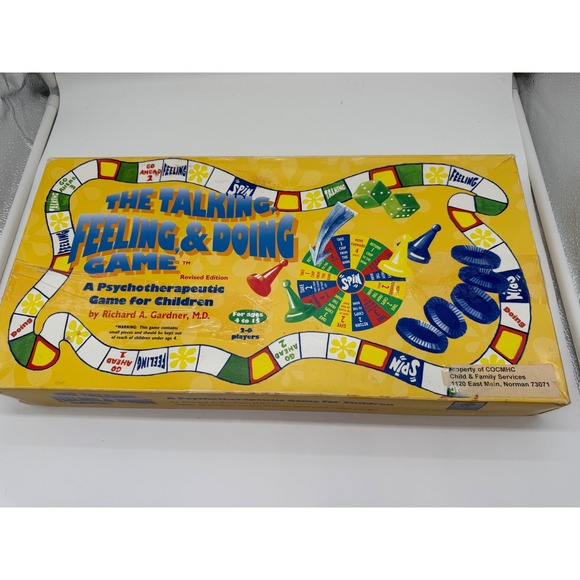 Creative Therapeutics Other - The Talking Feeling & Doing Game Revised Edition Psychotherapeutic Board Game